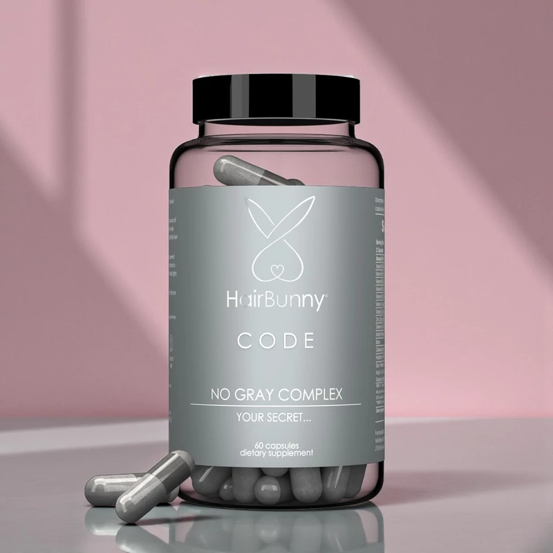 HAIRBUNNY® NO GRAY - doză de 1 lună (60 buc)